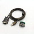 USB RS232 DB9 Adaptador de conversor masculino de cabo serial
